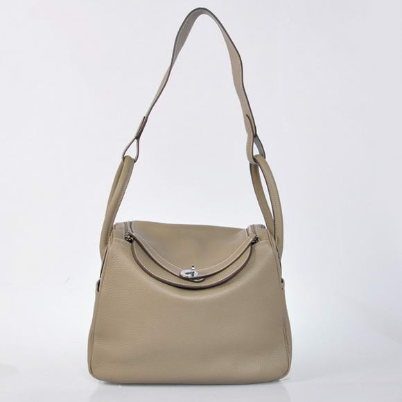 H1057 Hermes Lindy 30CM Havanne Borse 1057 Grigio Silve Cuoio